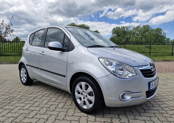 Opel Agila cena 17600 przebieg: 55500, rok produkcji 2010 z Świdnica małe 407